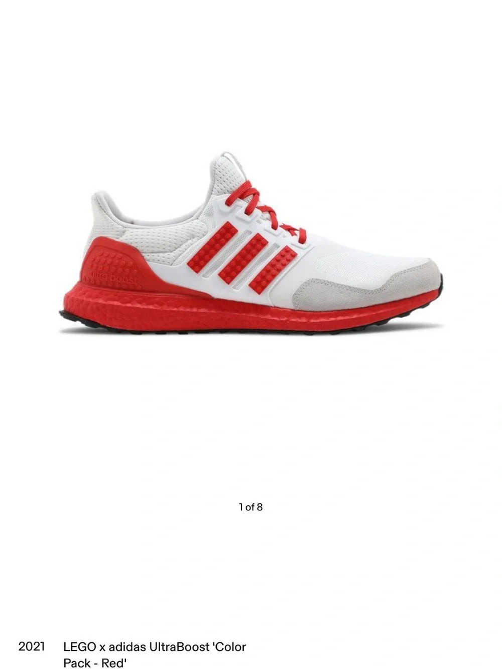 adidas x LEGO Men’s Size 12 - Ultraboost Red
